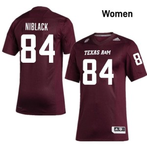 Amari Niblack Women Licensed #84 Aggies SEC Maroon Football College High-Quality Jersey 11400416