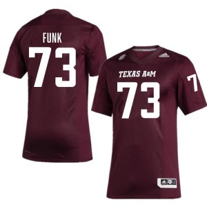 Maroon Ashton Funk #73 Texas A&M Aggies Legacy Edition Football Men Player Durable-Stitched SEC Jersey 29076660