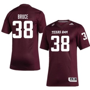 Genuine Benjamin Bruce Texas A&M Aggies #38 Maroon Men Player SEC High-Performance Football Jersey 89351320