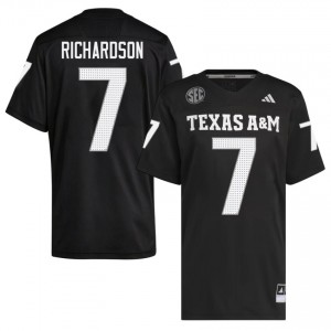 Black Bucky Richardson #7 12th Man Legacy Edition Football Men University Durable-Stitched SEC Jersey 27408761