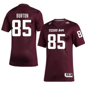 Chase Burton Men Licensed #85 Texas A&M Aggies SEC Maroon Football Player High-Quality Jersey 14755346
