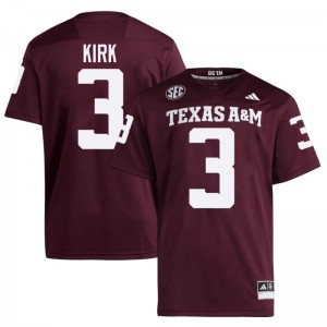 #3 Christian Kirk Texas A&M SEC Football High School Embroidered Numbers Jersey (Men, Maroon) 25953358