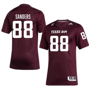 Genuine DJ Sanders Texas A&M Aggies #88 Maroon Men University SEC High-Performance Football Jersey 54159558