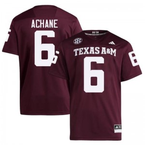 Men De'Von Achane Aggies Pride #6 Maroon SEC Sewn University Football Jersey 57238129
