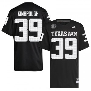 Men John Kimbrough Aggies Pride #39 Black SEC Sewn High School Football Jersey 65832760
