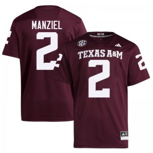 Maroon Johnny Manziel #2 12th Man Legacy Edition Football Men NCAA Durable-Stitched SEC Jersey 82007239
