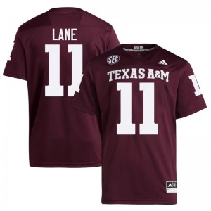 Aggies Maroon #11 Jorvorskie Lane Men Authentic SEC High School Pro-Stitched Football Jersey 80340675