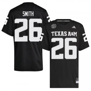 Aggies Black #26 Kevin Smith Men Authentic SEC NCAA Pro-Stitched Football Jersey 80548208