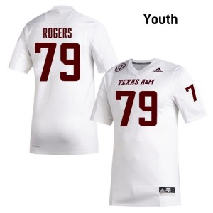 White Lamont Rogers #79 Texas A&M Legacy Edition Football Youth NCAA Durable-Stitched SEC Jersey 90544509