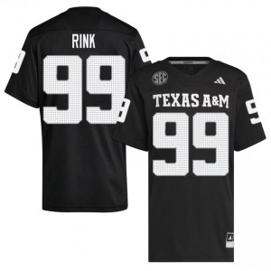 Genuine Landon Rink Texas A&M Aggies #99 Black Men NCAA SEC High-Performance Football Jersey 14292239