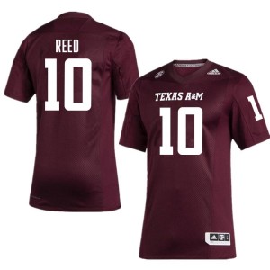 TAMU SEC #10 Marcel Reed Men College Football Maroon Game Day Sewn Jersey 71113879