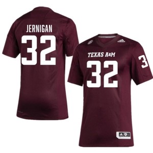 Texas A&M Aggies Maroon #32 Tristan Jernigan Men Authentic SEC College Pro-Stitched Football Jersey 73989740