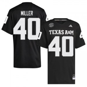 Black Von Miller #40 12th Man Legacy Edition Football Men Player Durable-Stitched SEC Jersey 83456228