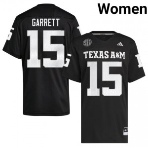 Women Myles Garrett Aggies Pride #15 Black SEC Sewn NCAA Football Jersey 69195976