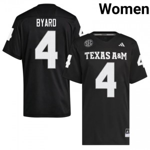 Women Tawfiq Byard Aggies Pride #4 Black SEC Sewn High School Football Jersey 50497240